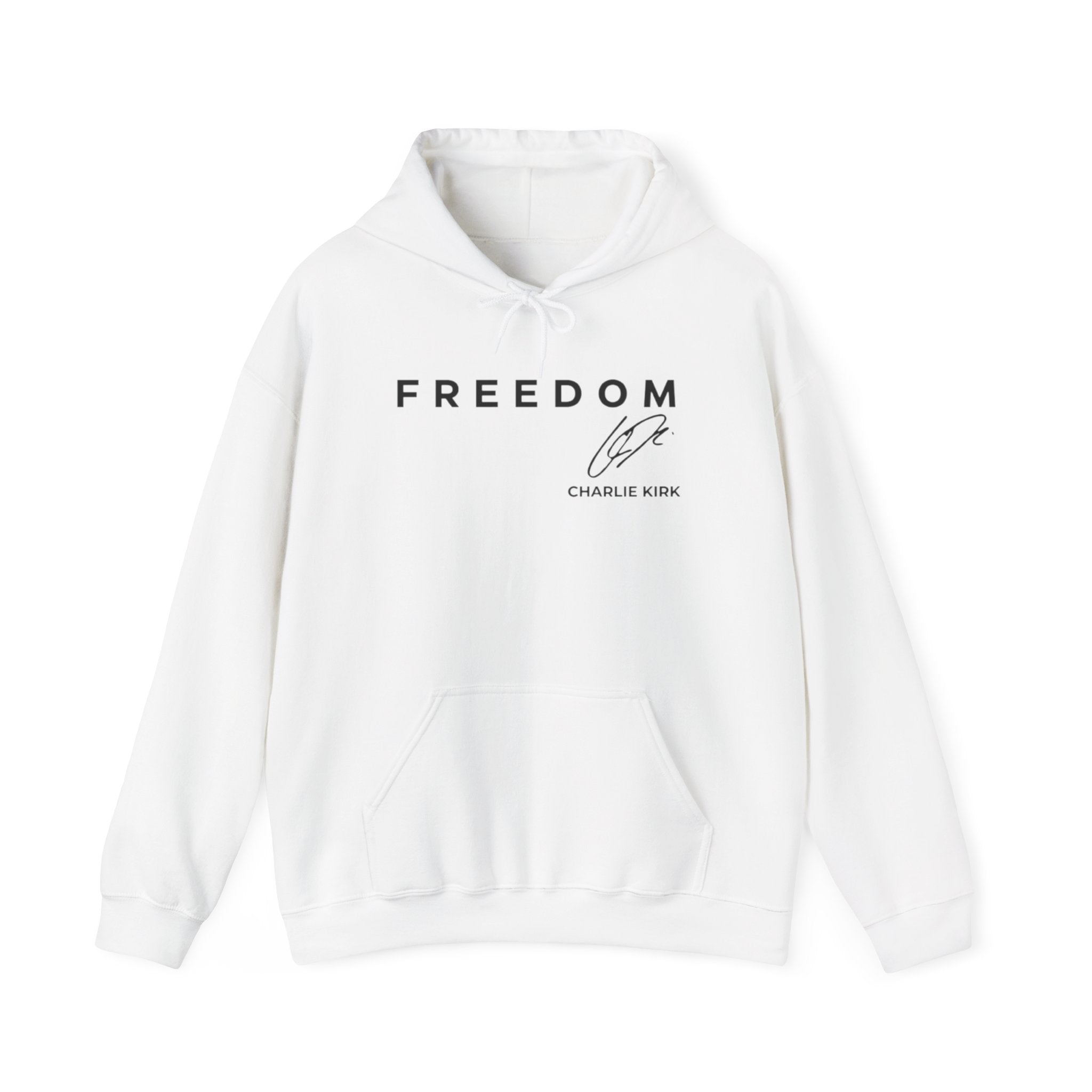 FREEDOM Charlie Kirk Hoodie (Signature)