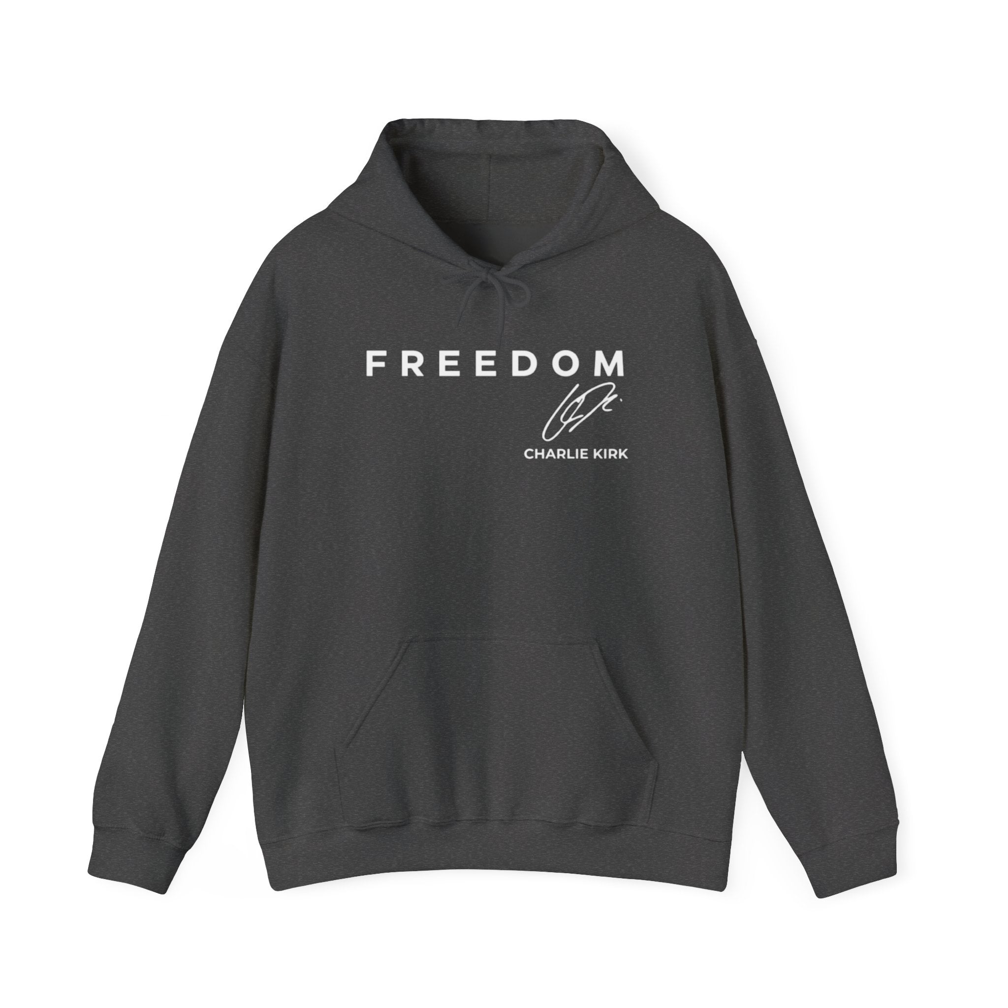 FREEDOM Charlie Kirk Hoodie (Signature)