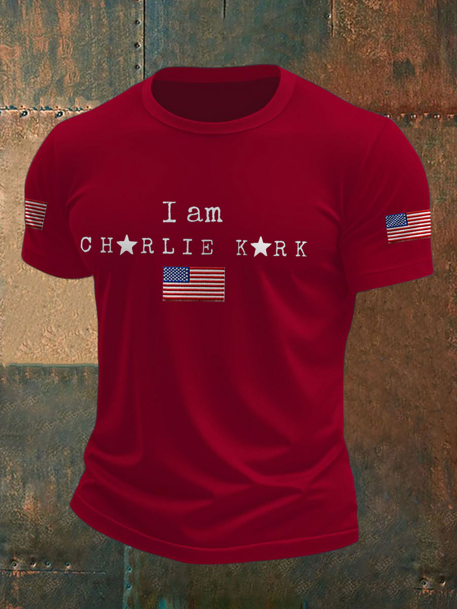 Men's Turning Point I Am PrintedT-shirt