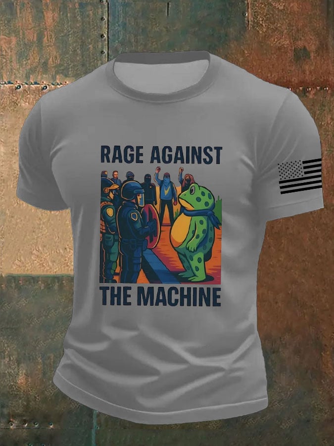 Men's FDT Resistance Frog Print T-shirt