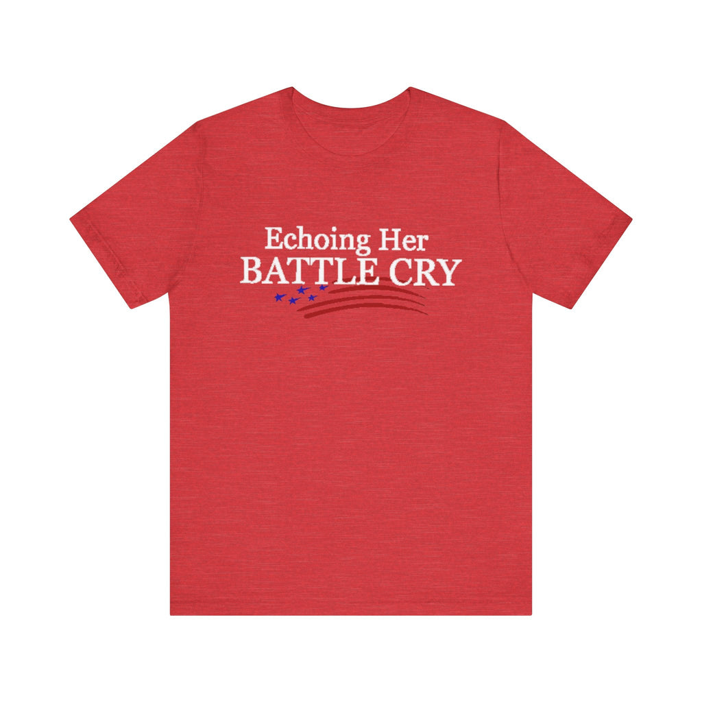 'Echoing Her Battle Cry' Erika Kirk Solidarity Tee