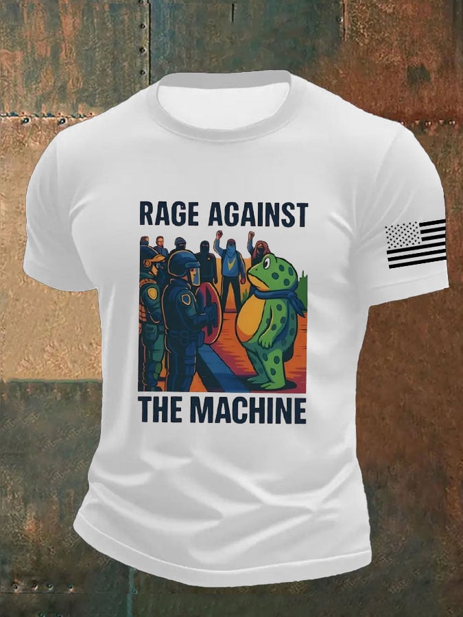 Men's FDT Resistance Frog Print T-shirt