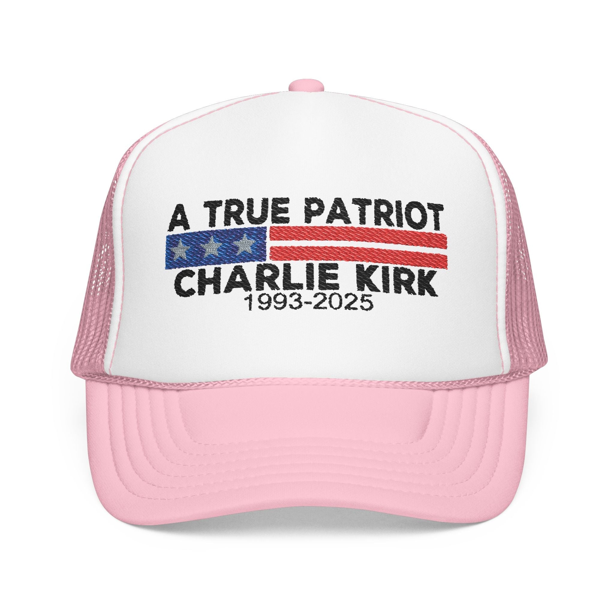 True Patriot Charlie Kirk Embroidered Hat