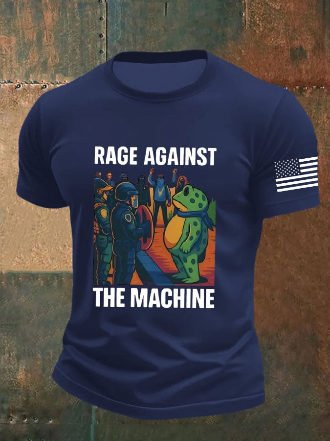 Men's FDT Resistance Frog Print T-shirt