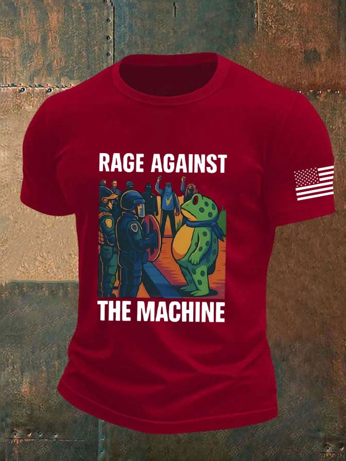 Men's FDT Resistance Frog Print T-shirt