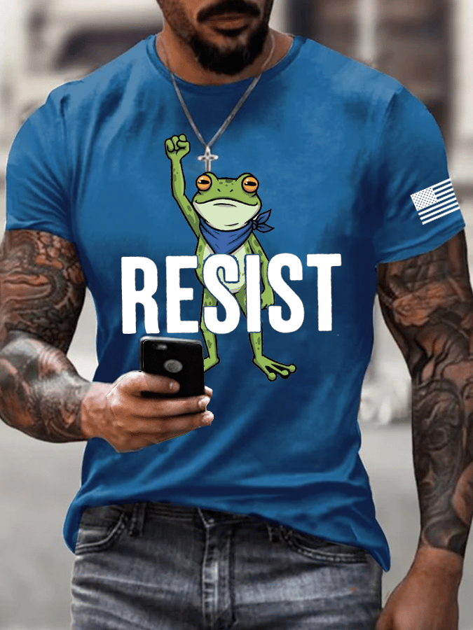 Men's FDT Printed Casual T-Shirt