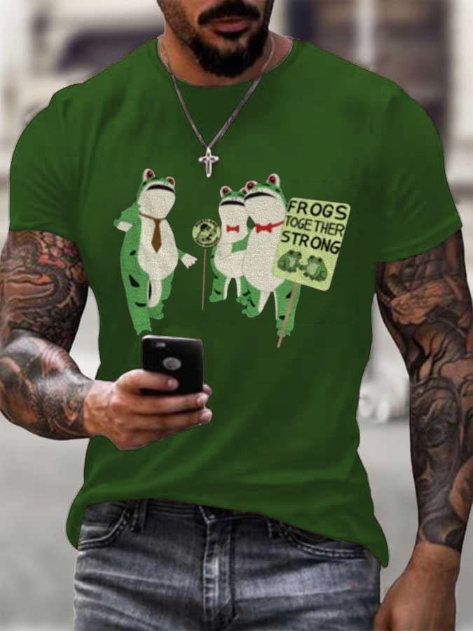 Resist Portland Frog Stand With Frog Digital Protest Shirt