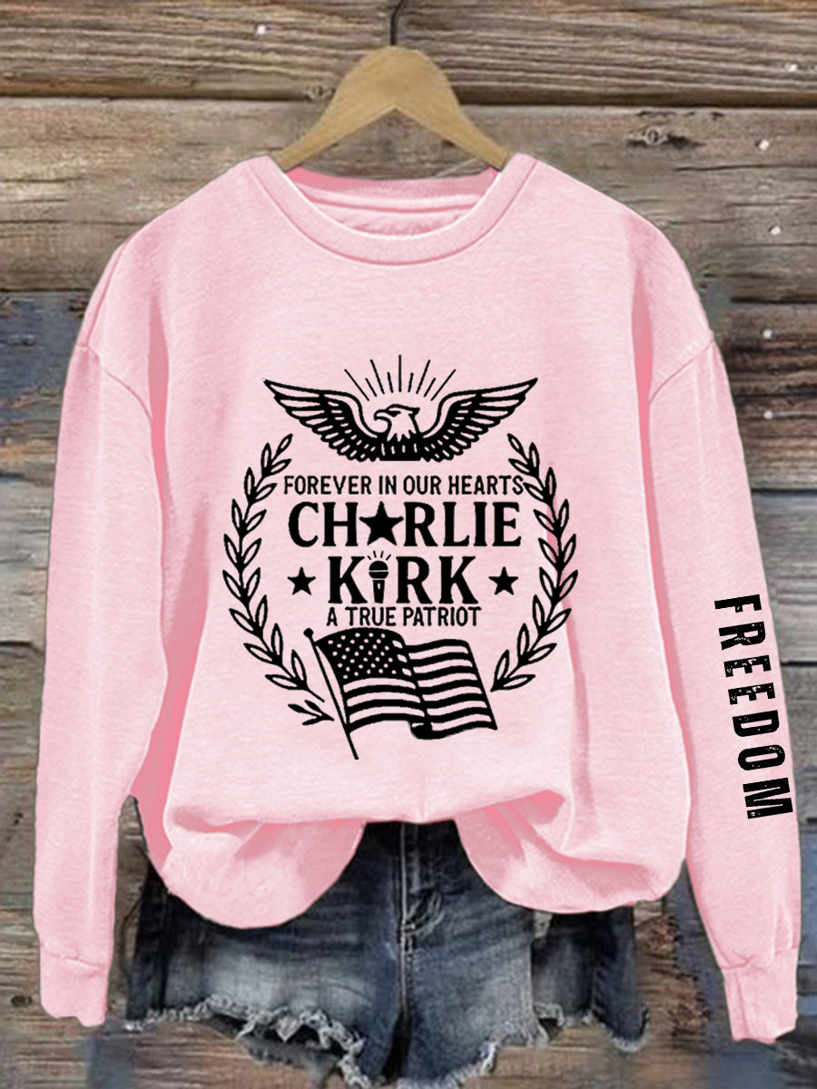 Women's Freedom Is Not Free R.I.P Charlie Kirk Sweatshirt