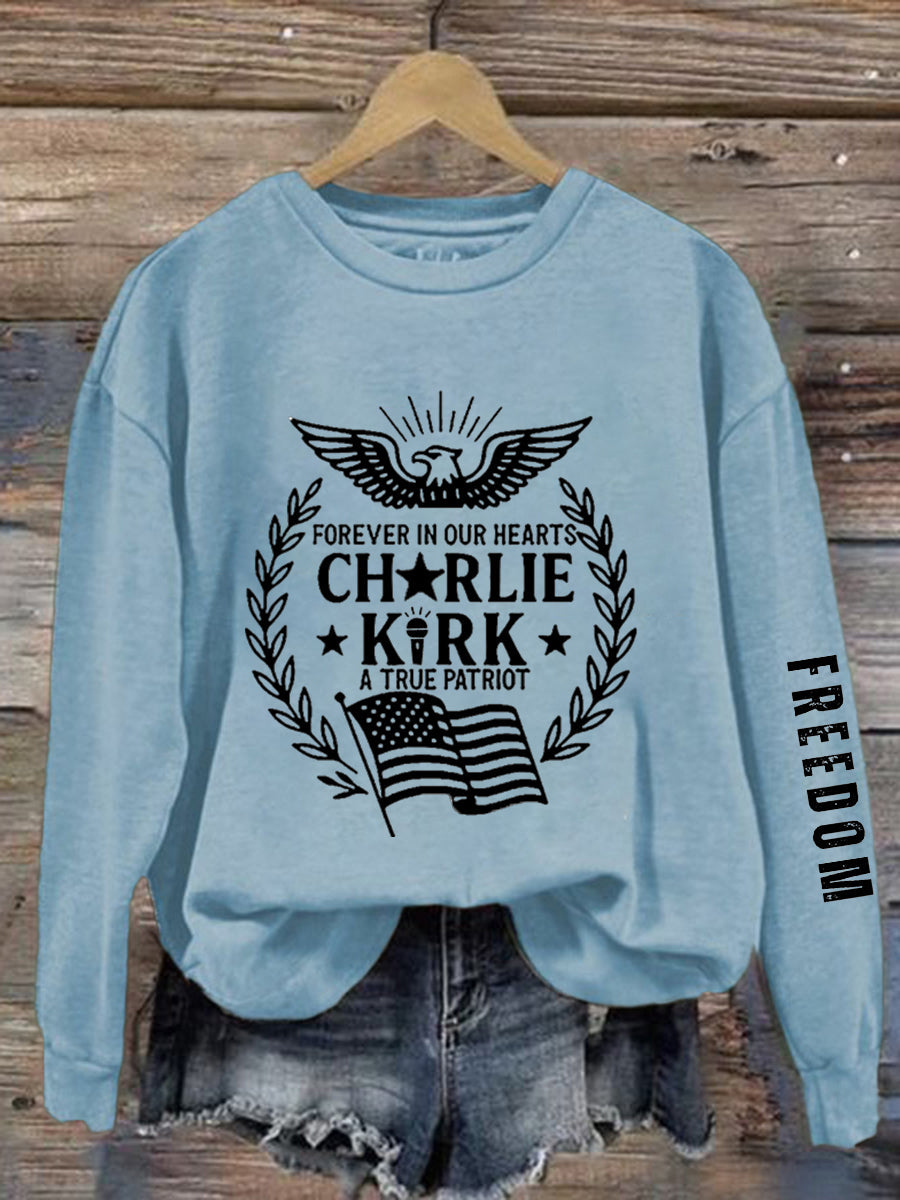 Women's Freedom Is Not Free R.I.P Charlie Kirk Sweatshirt