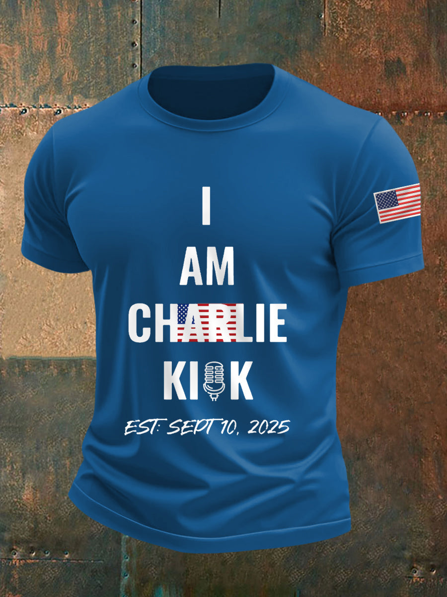 Men's We Are All Charlie Kirk Now! R.I.P Charlie Kirk Tee