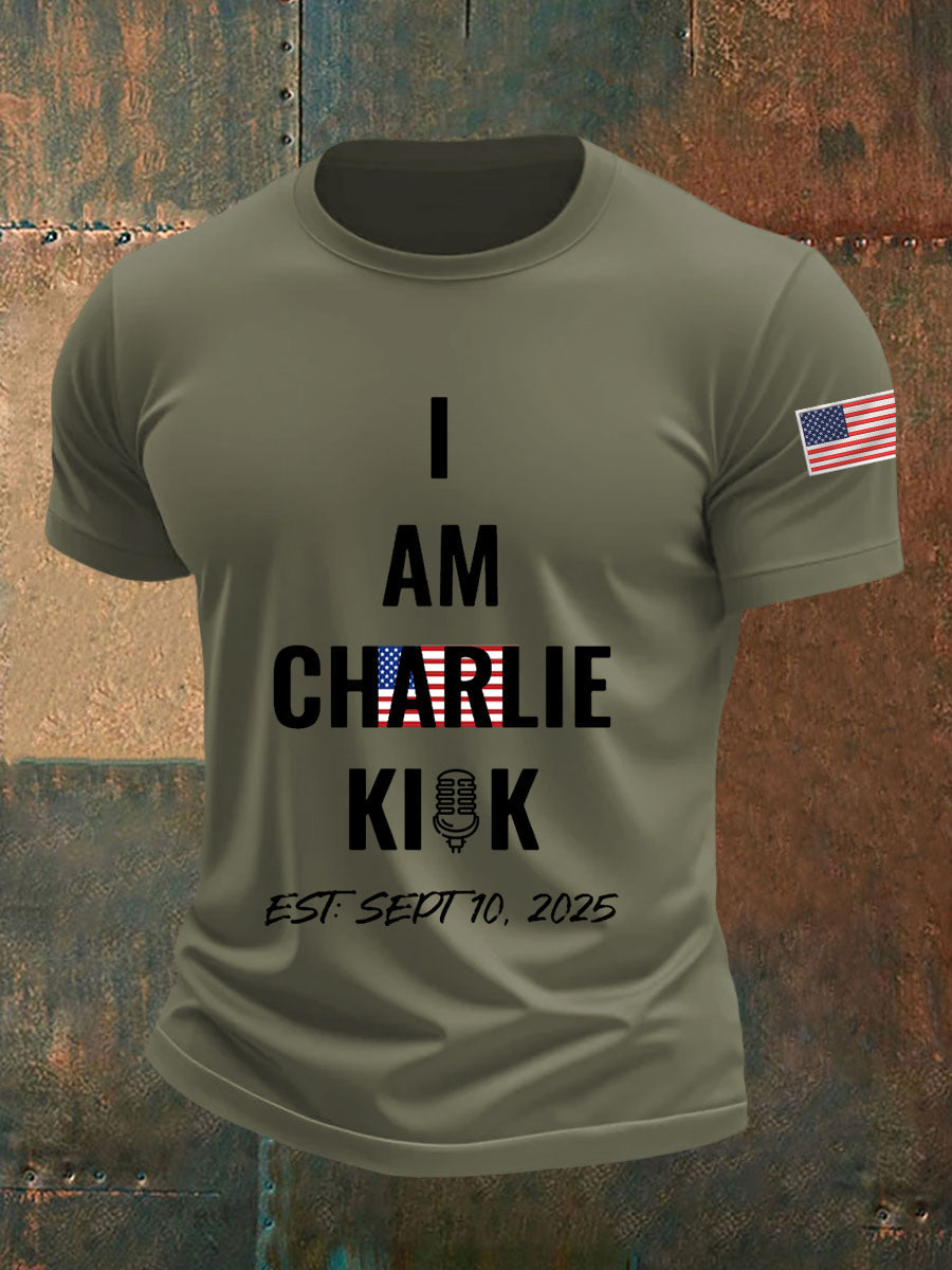 Men's We Are All Charlie Kirk Now! R.I.P Charlie Kirk Tee