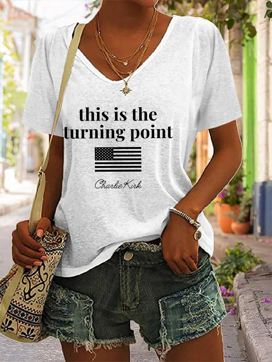 Women's Patriotic T-shirt