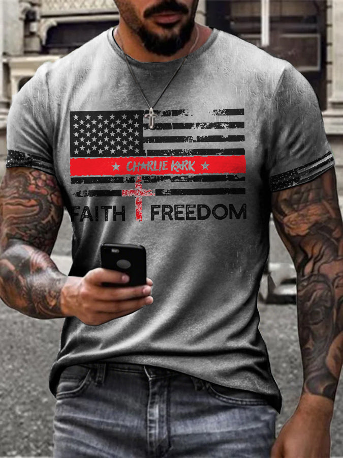 Men's Freedom Turning Point Printed T-shirt