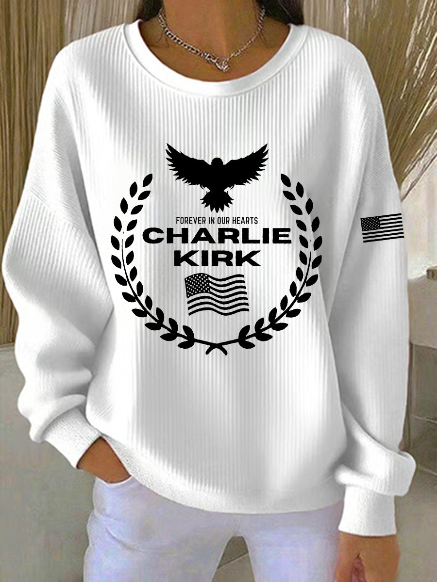 Women's patriotic sweatshirt