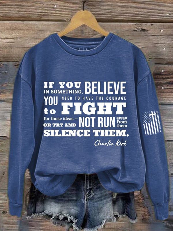 Women's Charlie Kirk Regular Sweatshirt