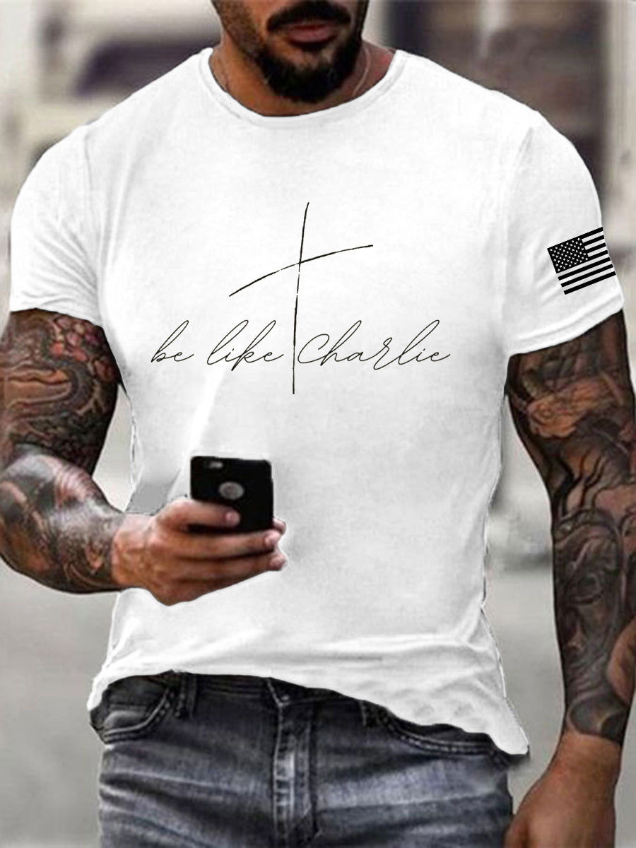 Men's Charlie Kirk Printed T-shirt