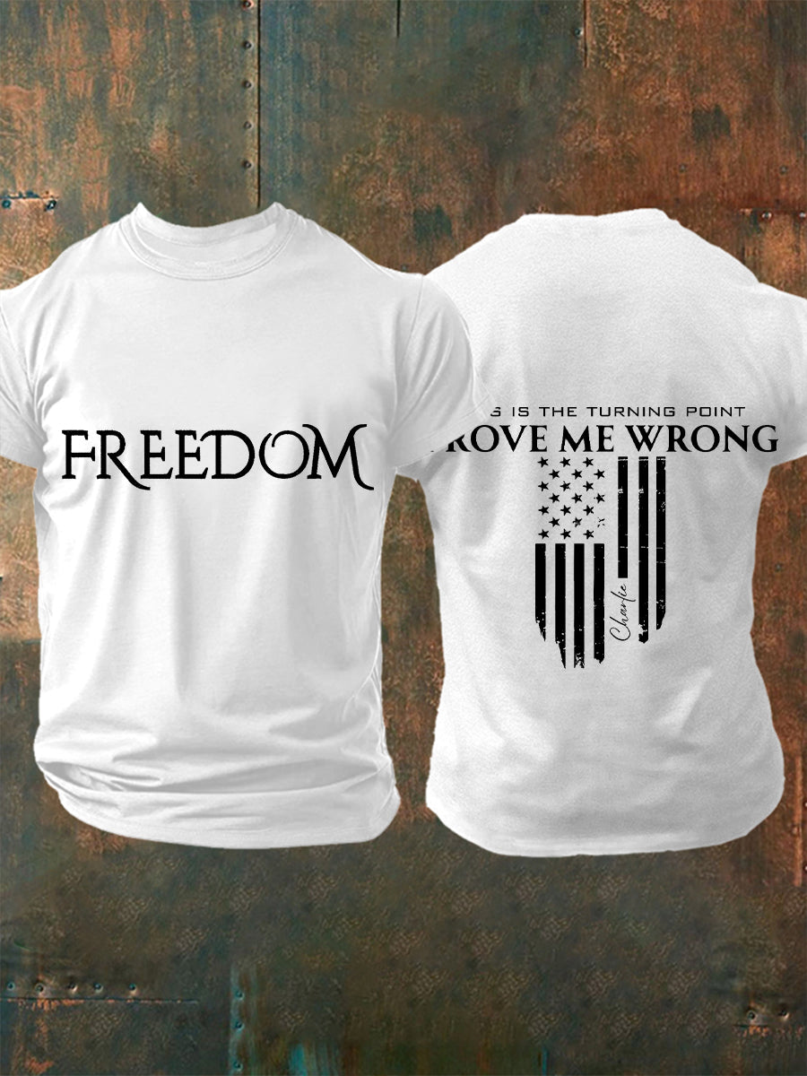 Men's Patriot Hoodie T-shirt