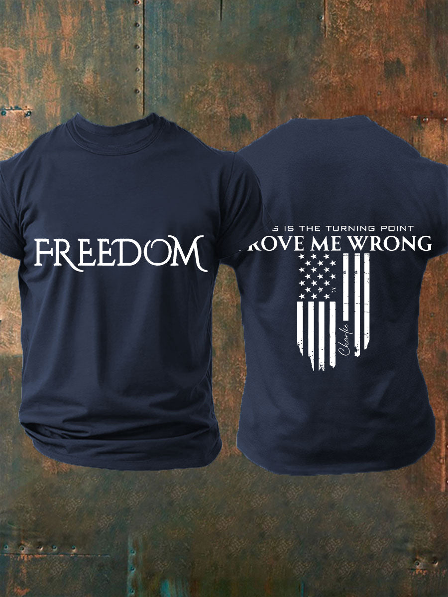 Men's Patriot Hoodie T-shirt